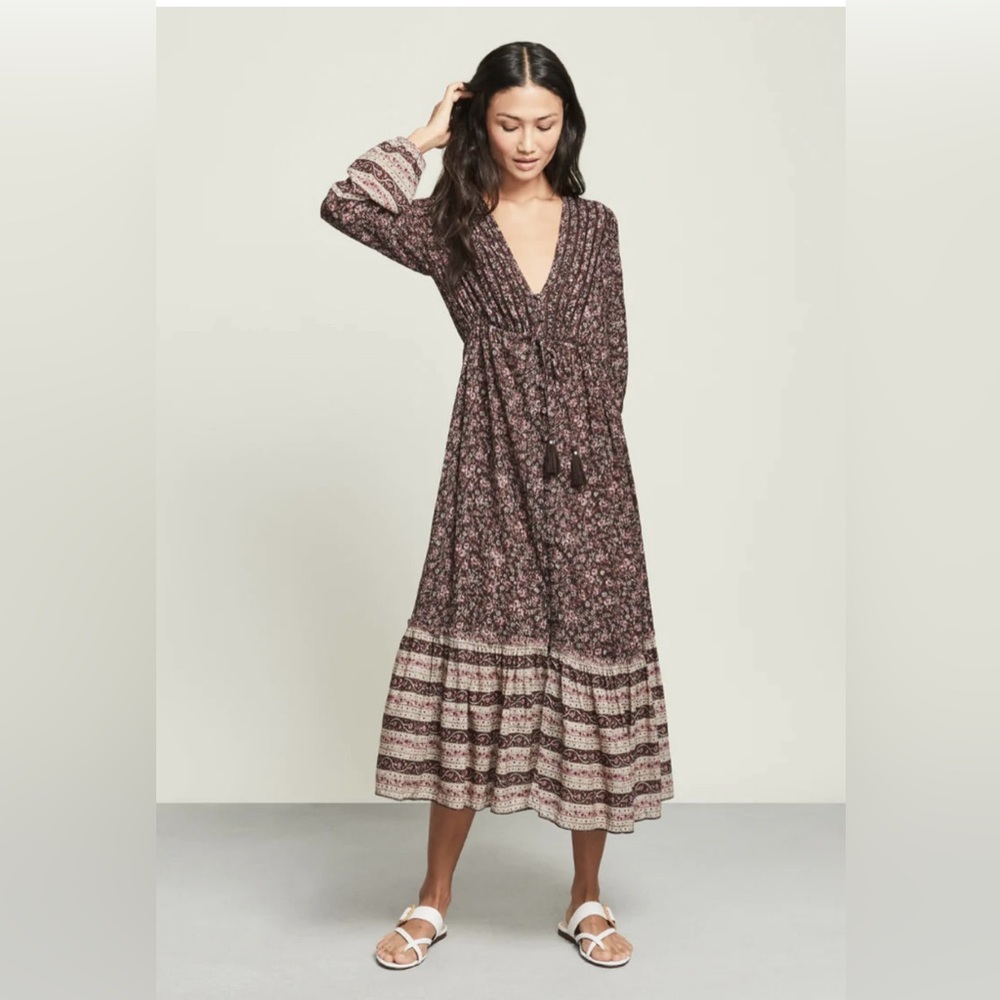 Veronica Beard Kameya Midi Dress Size S